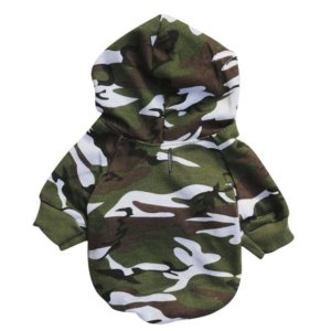 frenchie world camouflage hoodie